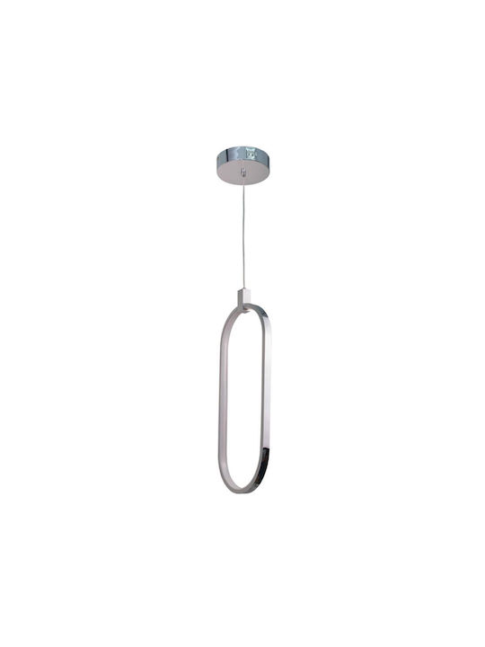 Inlight Pendul de tavan LED Silver