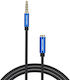 Vention 3,5mm Klinkenkabel TRRS 3,5mm Stecker - 3,5mm Buchse Blau 5m BHCLJ