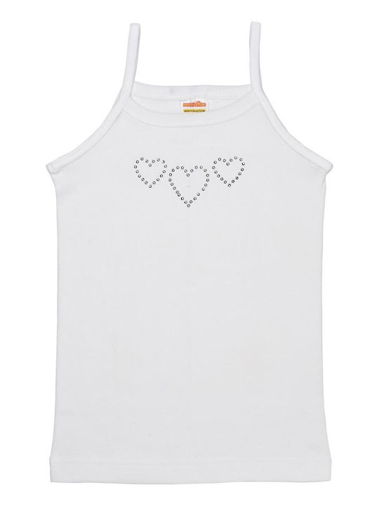 Bunny Bebe Kids' Undershirt Tank Top White