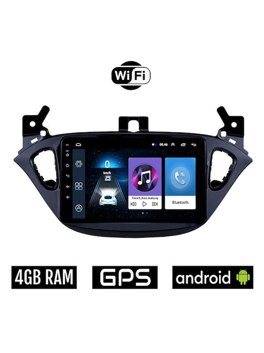 Auto-Audiosystem für Opel Adam 2013+ (Bluetooth/USB/AUX/WiFi/GPS/Apple-Carplay/Android-Auto) mit Touchscreen 9"