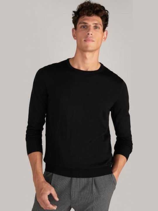 Joop! Denny Μπλούζα Μακρυμάνικη Black