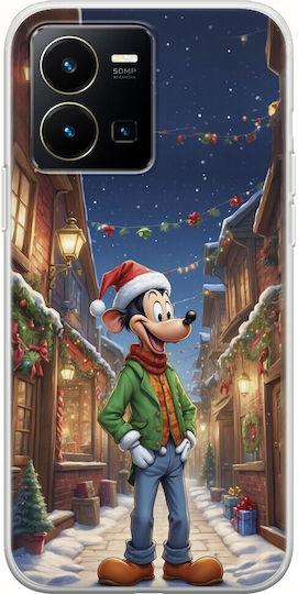 Xmas Cartoons - Goofy Задна корица Силикон Многоцветен (Vivo Y22S / Y35)