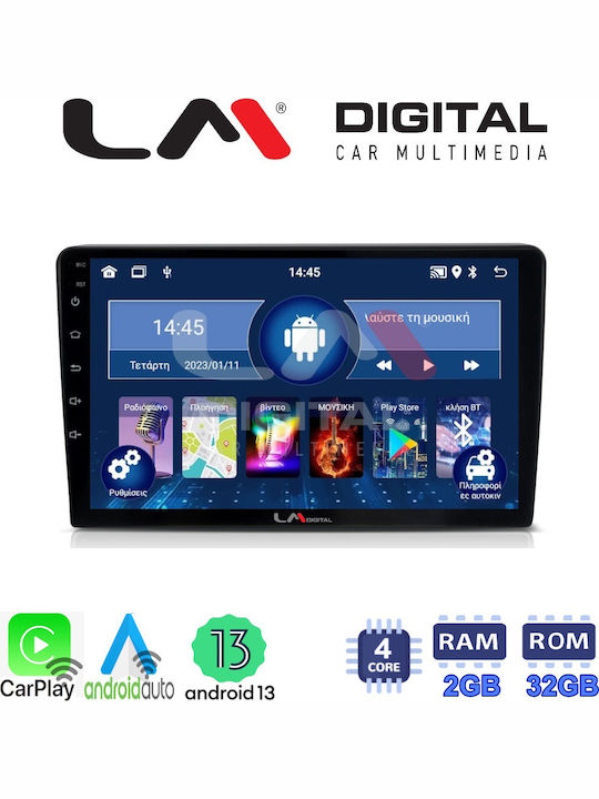 LM Digital Ηχοσύστημα Αυτοκινήτου για Mazda 2 2002 > 2007 (Bluetooth/USB/WiFi/GPS/Apple-Carplay/Android-Auto)