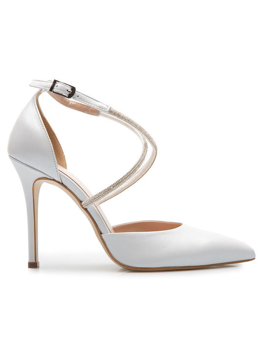 Labrini White Heels