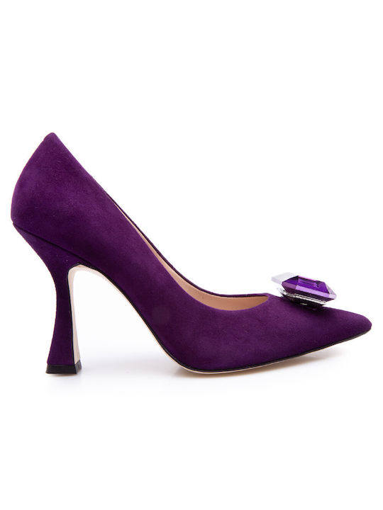 Labrini Purple Heels