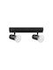 Orno Single Spot with Socket E27 in Black Color