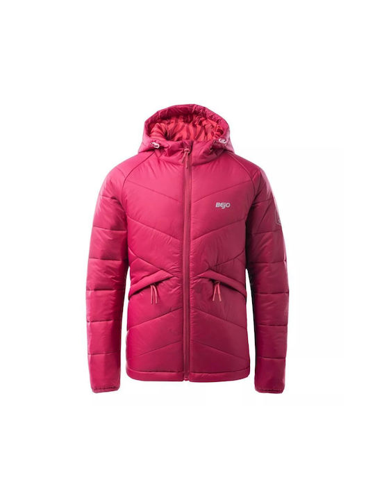 Bejo Kinderjacke mit Kapuze Rot