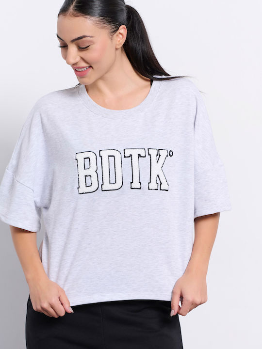 BodyTalk Γυναικείο T-shirt ΓΚΡΙ