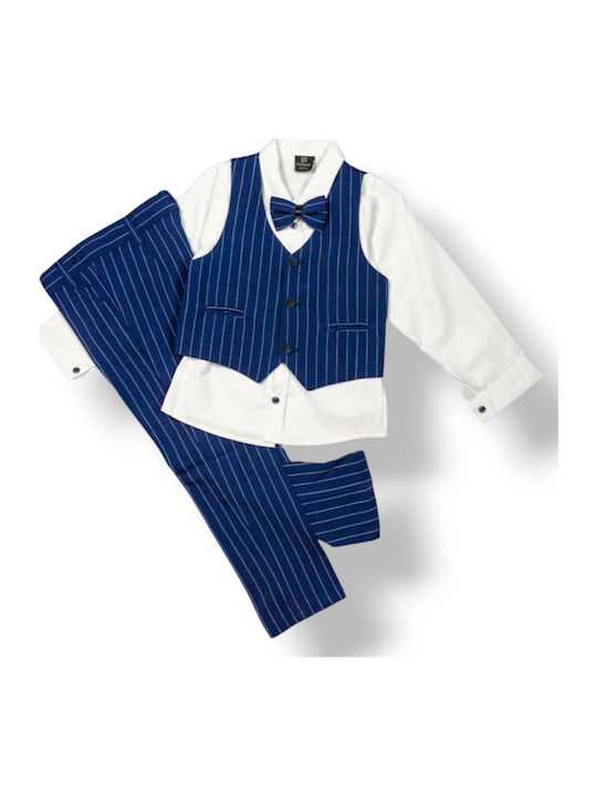 Kinder-Set mit Hose & Jacke Winter 2Stück Blue.