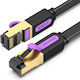 Vention Flat Cat.7 (10Gbps) Network Cable Ethernet 10m Black