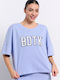 BodyTalk Women's Athletic T-shirt Purple