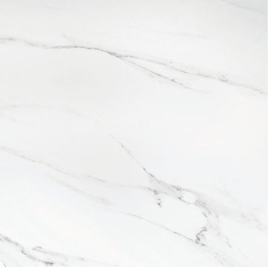 Winasa Ceramica Polo Carrara Placă Interior din Granit Lucios 60x60cm Alb