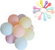 Set of 70 Balloons Latex Multicolour Birthday-Celebration 23cm (Μiscellaneous colours)