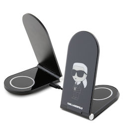Karl Lagerfeld Ikonik Magsafe Inductive Charger Kabelloses Qi 15W