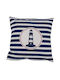 Out of the Blue Sofa Cushion White-Blue 40x40 cm