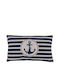Out of the Blue Out of the Blue Throw Pillow Sofa Cushion Anchor White-Blue 30x50cm