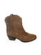 Ragazza Suede Women's Cowboy Boots Brown