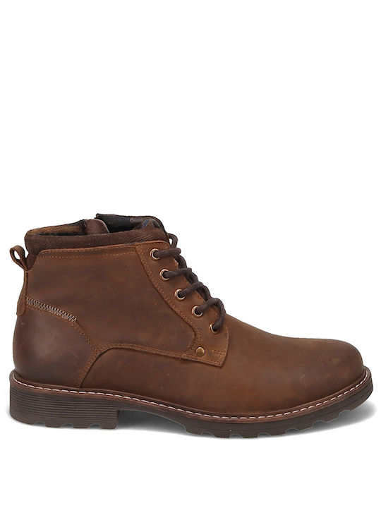 Migato Men's Leather Boots Brown