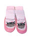 Babydom Kinderstrümpfe Hausschuh-Socken Rosa