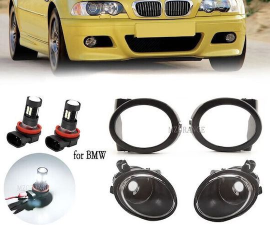Round Headlights Car LED BMW Series 3 Volkswagen Polo 6pcs