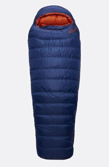 Rab Sleeping Bag Μονό Women's Ascent 700 Nightfall Blue