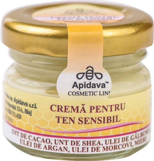 Apidava Cosmetic Line Feuchtigkeitsspendende Gesichtscreme mit Kollagen 30ml