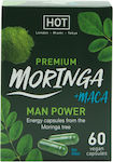 HOT Premium Moringa +maca Man Power Maca 60 φυτικές κάψουλες