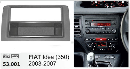 Ice DIN-Verkleidungsplatten 2 Din für Fiat Idee Mercedes-Benz E-Commerce-Website Scania E-Commerce-Website 2004 – 2007