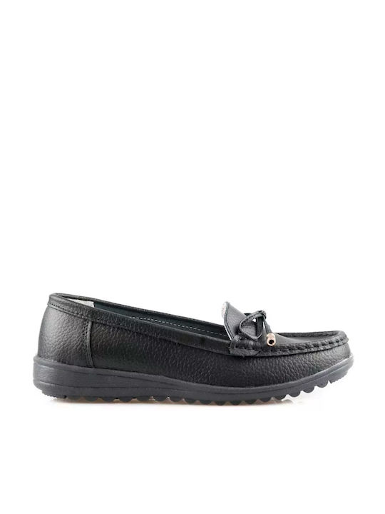 To Be Yourself Tobe Yourself Women's Moccasins in Black Color