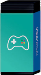 interDRUK Γόμα για Μολύβι Game Over Play Statio...