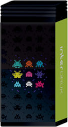 interDRUK Γόμα για Μολύβι Game Over PacMan Μαύρ...