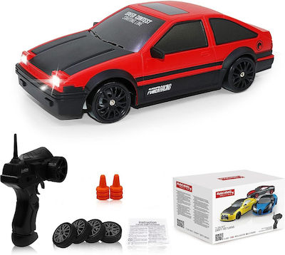 Remote Control Remote Controlled Car Drift 4WD 1:24 in Red Color