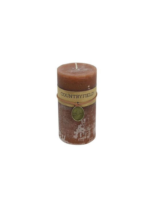 Atmosphera Scented Candle Brown 1pcs