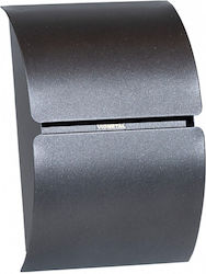 Viometal Toledo 100 Außenbereich Briefkasten Metallisch in Gray Farbe 21.5x10x32cm