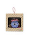Synchronia Hängend Glücksbringer Brenner Blau aus Holz 17.5x18cm 1Stück