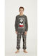 Crazy Farm Kids' Pajamas Winter Gray