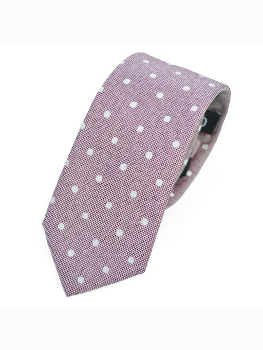 Octopus Men's Tie Silk Printed in Pink Color