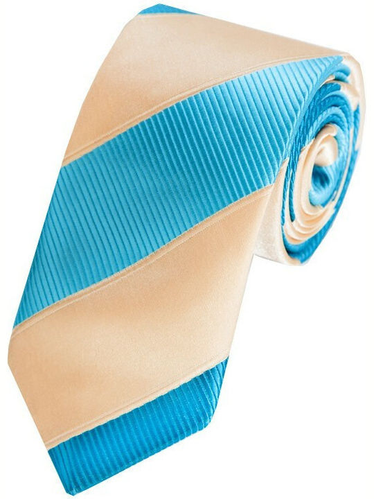 Epic Ties Мъжка Крават Printed в Light Blue Цвят
