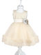Mädchenkleid Ärmellos Tüll Für Blumenmädchen Set mit Zubehör Rosa