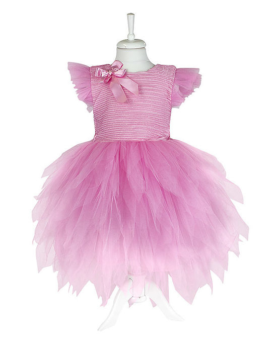 Babydom Kids Dress Tulle Pink