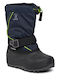Kinder-Schneestiefel Marineblau
