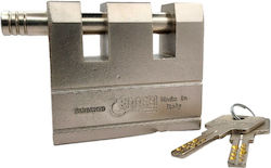 Errebi Vorhängeschloss Tastaturen mit Schlüssel 10mm