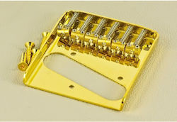 Music Accessories Bridge Telecaster Vintage Guitar & Bass Bridge Gold Saddle