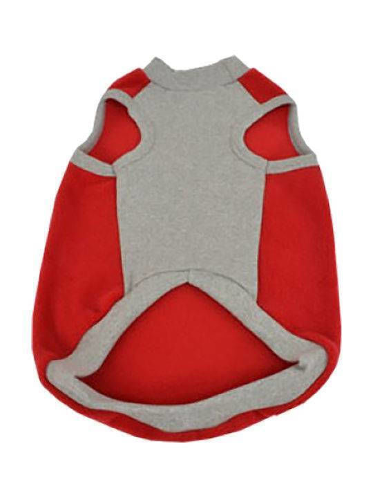 Woofmoda Fleece Поларена блуза на куче в Червен...