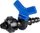 Technoplastic 1233 Connection Pipe Valve with Switch 20x20mm