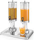 Hendi Double Cold Beverage Dispenser 2x3lt L41.5 x W31.5 x H49 cm