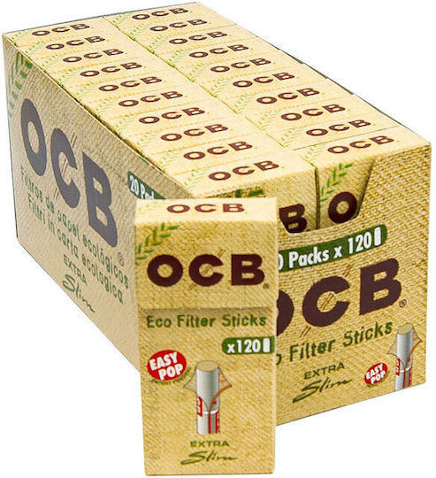 Ocb Extra Slim 120 Φιλτράκια 20τμχ