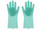Oven Gloves Silicone Green 1pcs