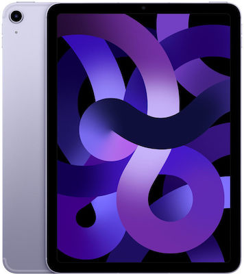 Apple iPad Air 2022 10.9" με WiFi & 5G (8GB/256GB) Purple