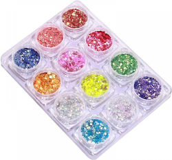 Glitter για Νύχια 12τμχ 12τμχ Glitter για Νύχια 12τμχ 12τμχ